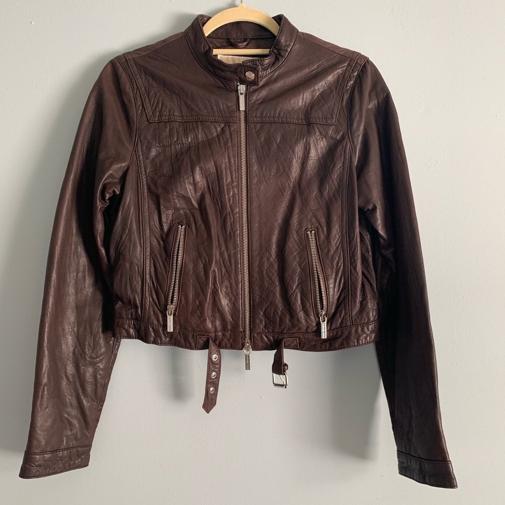 Michael Kors Leather Jacket